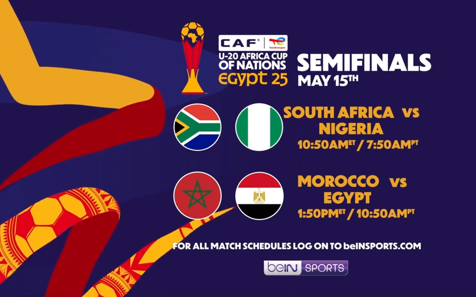 beIN Sports USA XtraTime broadcast graphics