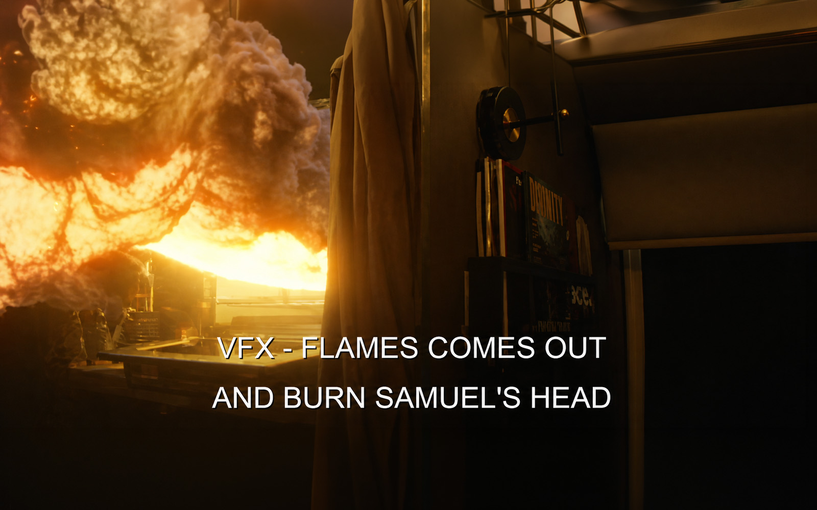 VFX 3D Houdini work